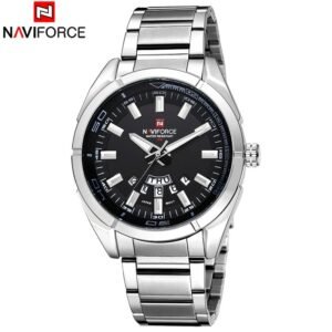 Naviforce Brand Men Watches Business Quartz Watch Men's Stainless Steel Band 30m Waterproof Date Wristwatches Relogio Masculino - 2