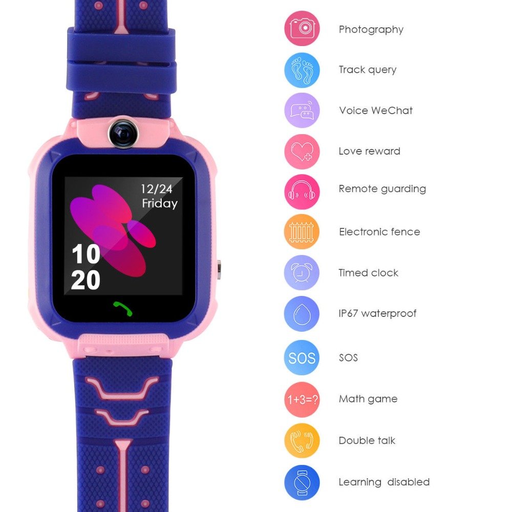 Waterproof Childrens Watch With Sos Help Feature Electronic Settings Photo Capabilities And Gift Card - 5 Waterproof Childrens Watch With Sos Help Feature Electronic Settings Photo Capabilities And Gift Card - 5